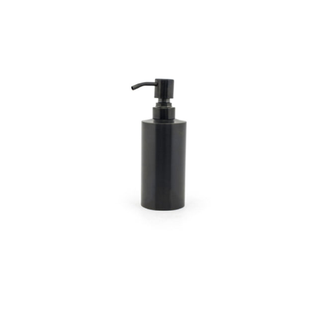 FOH RSP010BKS22 12oz Brushed Stainless Pump Matte Black With Matte Black Top
