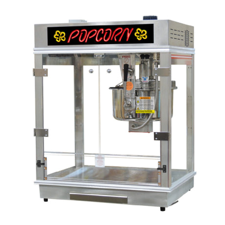 Gold Medal 2011-00-841 - Pop-O-Gold 32 Oz. Popcorn Machine (36"), Pre-wired For Oil Dispense System (oil Pump Not Included)