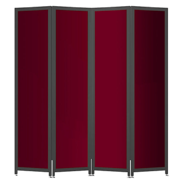 Forbes Industries 7850 Loft Series Mobile Partition (Essentials) 72-1/2"L X 1"W X 78"H Open