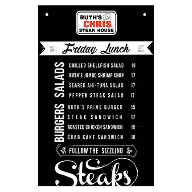 Risch TALKERSTREET PRINT REPLACEMENTS Replacement Street Talker Chalk Boards 18" X 28"H Custom Printed Boards With Customer's Artwork