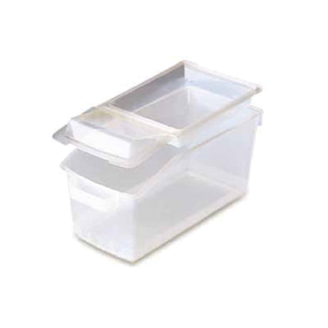 Carlisle 09308 Araven Food Storage Container 3.6 Gallon. 18-7/8" X 9-1/8" X 8-7/8"