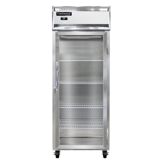 Continental Refrigerator 1RENSSPT-GD-SD Extra-Wide Refrigerator 22 Cu. Ft. Capacity