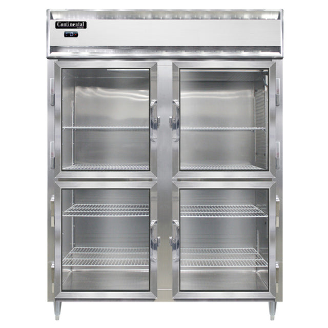 Continental Refrigerator D2FENSAGDHD Designer Line Wide Freezer Reach-in 57"W