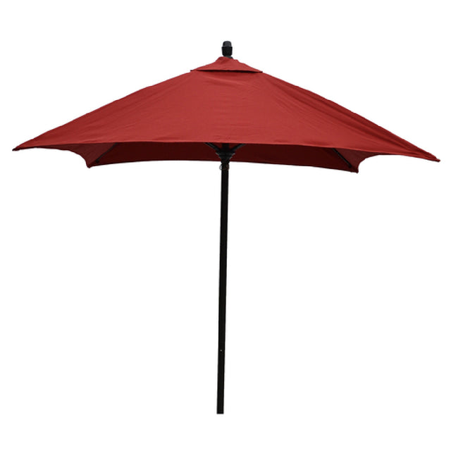 Plantation Prestige Commercial Furniture 9602-01 GRA Promenade Market Umbrella 6 Ft. Square
