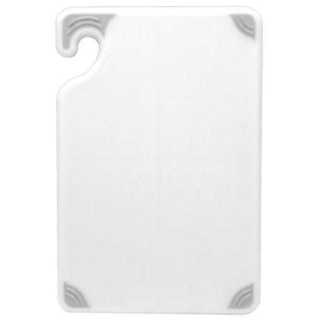 San Jamar CBG912WH Saf-T-Grip® X-Pediter™ Cutting Board 9" X 12" X 3/8" Anti-slip Grip Corners