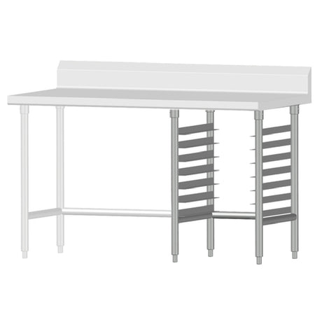 SPG TAC-PS1 - Universal Stainless Stainless Steel Pan Rack Slides- One Set