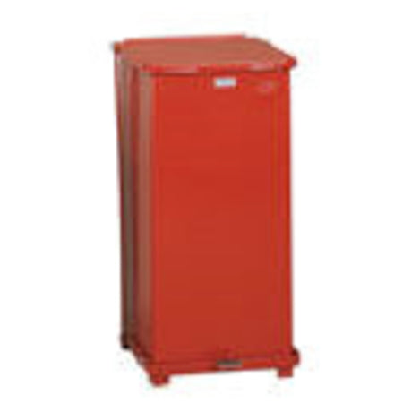Rubbermaid FGST24EPLRD - The Defenders® Step Can, 15" Sq X 30" H, 13 Gallon