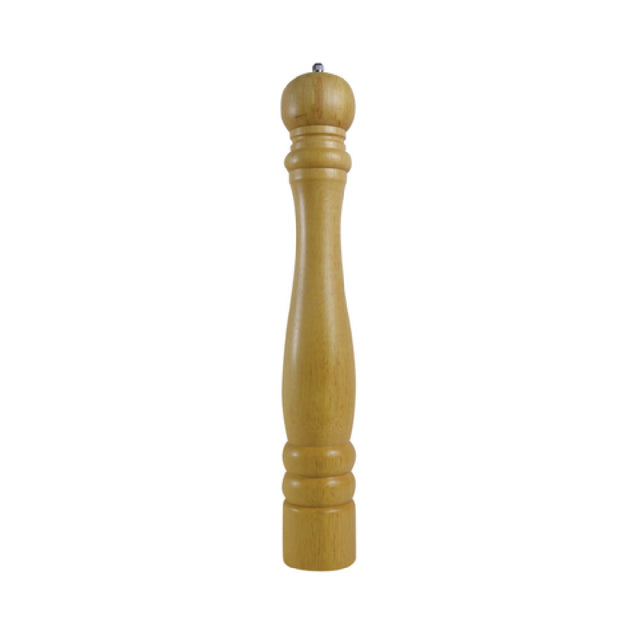 Thunder Group WDPM118BR Rubberwood Pepper Mill 18"H