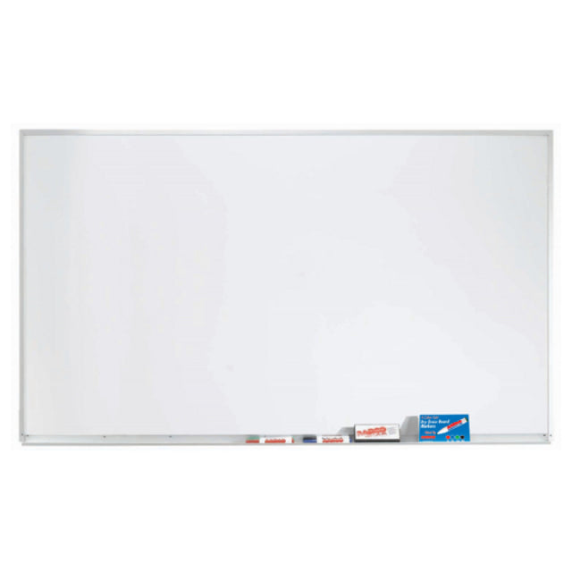 Aarco WDS3660 White Porcelain Markerboard Wall Mount 60"W X 36"H