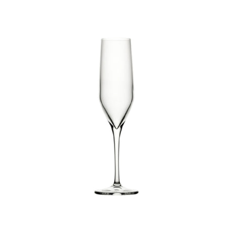 Steelite P440319 Flute Glass 7.0 Oz. (H 9-1/2" M 2-3/4" 1 -7/8" B 2-3/4") Soda Lime