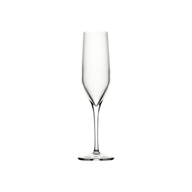 Steelite P440319 Flute Glass 7.0 Oz. (H 9-1/2" M 2-3/4" 1 -7/8" B 2-3/4") Soda Lime