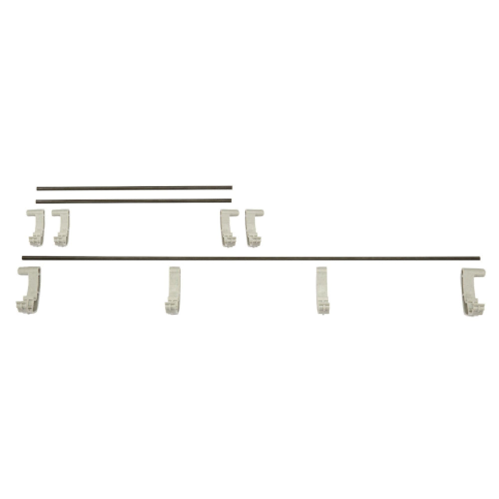 AllPoints 45251 Ews Full Shelf Rail 21x24 Soft Gray