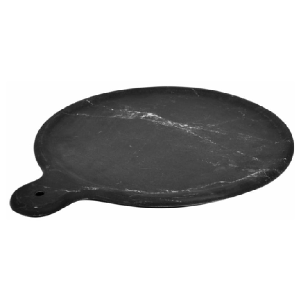 Bauscher Hepp TBMA3125 - Carrara Collection Marble Platter, 12-1/2" X 10" X 1/2"H