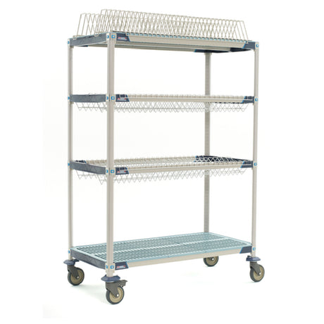 Metro PR48VX3 MetroMax® I Mobile Drying Rack Unit 48"W X 24"D X 68"H 4-tier