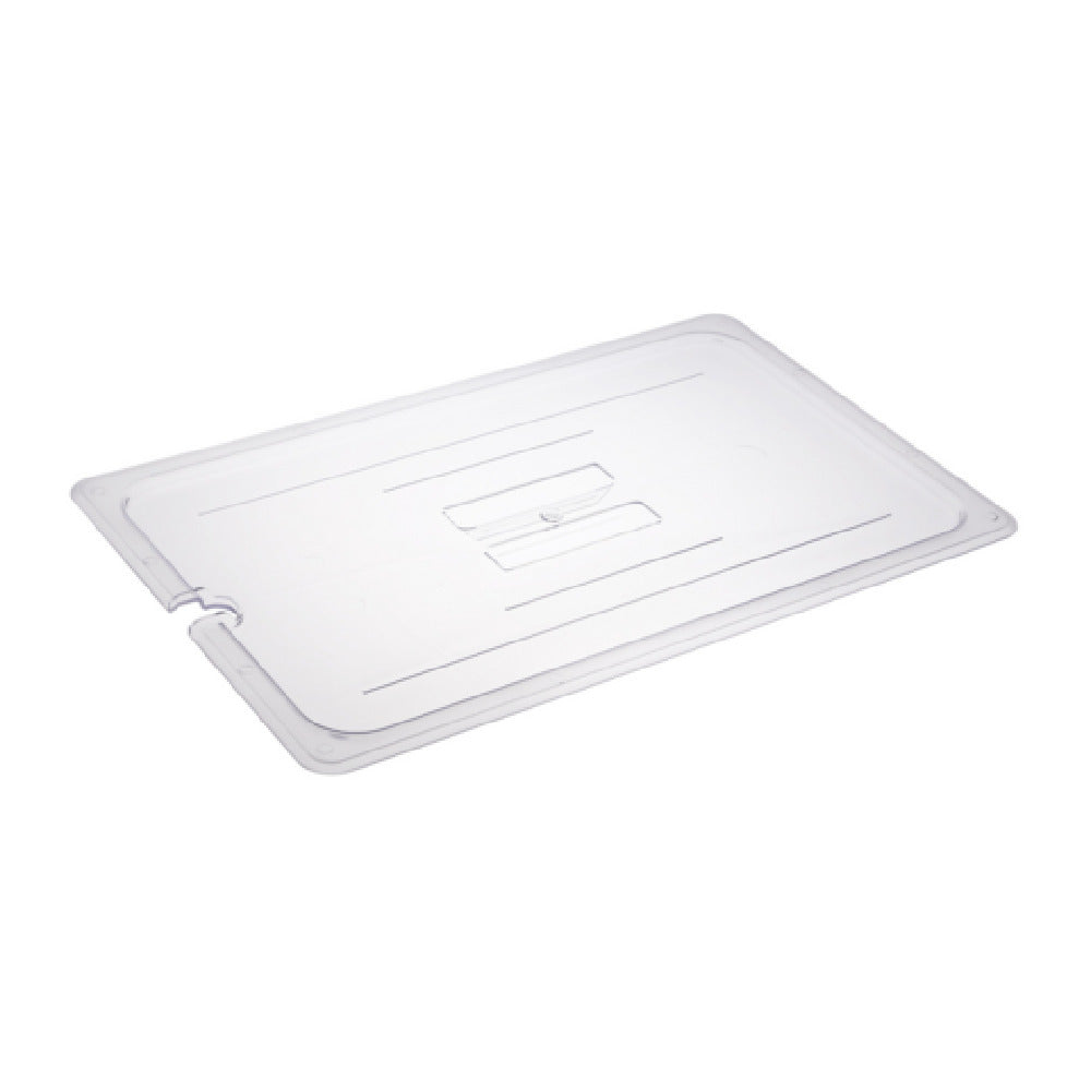 CAC China PCSL-FC Food Pan Cover Full-size Notched