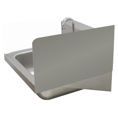 Advance Tabco 7-PS-11E Welded Side Splash 12"H (installed Height) One Side (specify Side)