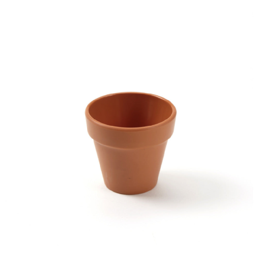 American Metalcraft MELPOT2 - Terra Cotta Pot, 3-1/2 Oz., 2.65" Dia. X 2.35"H