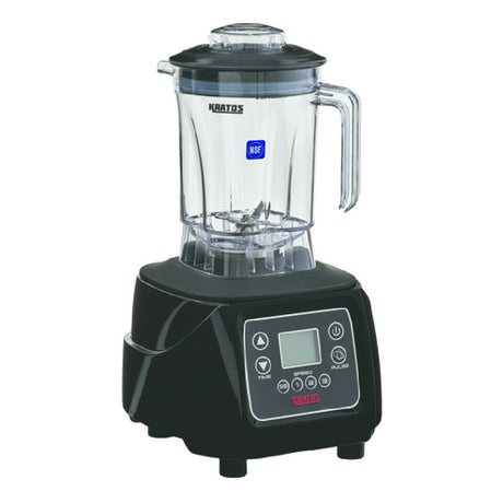 Hubert 125976 - Kratos® 29B-008 Commercial Blender, 48 Oz. Capacity, Digital Controls With LCD Timer