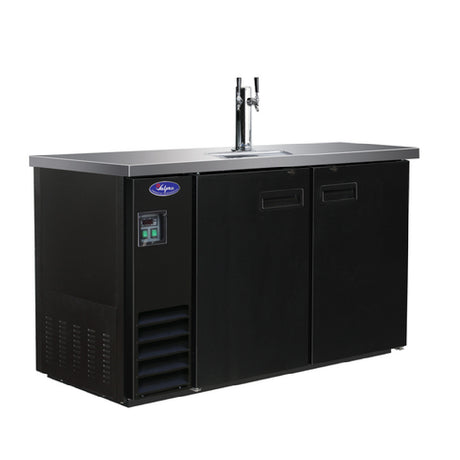 Valpro VPBD2-1 Direct Draw Beer Dispenser Two-section 10.45 Cu. Ft. Capacity