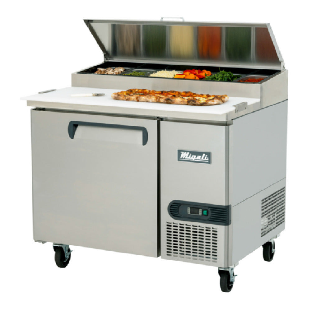 Migali Industries C-PP44-HC Competitor Series® Refrigerated Counter/Pizza Prep Table Single Section