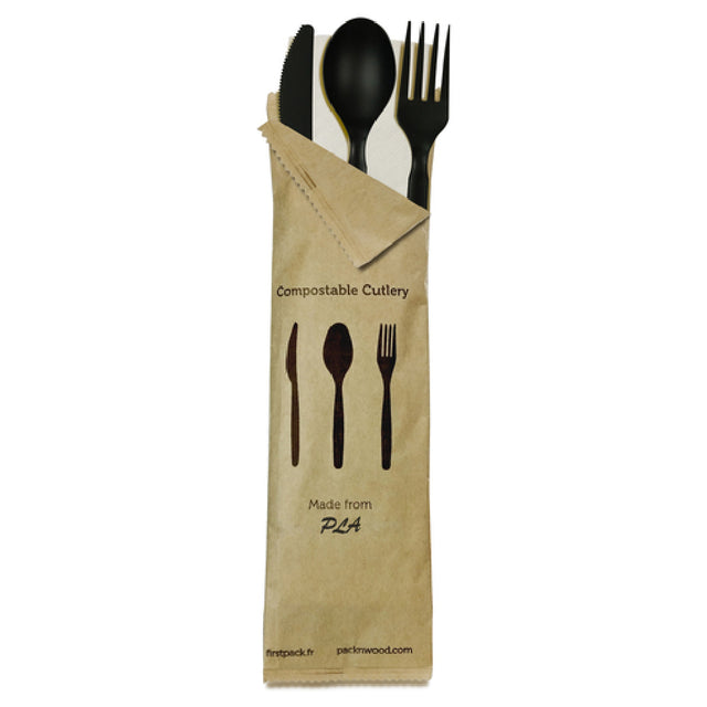 PacknWood 210CVPLK416N - Cutlery 4/1 Kit, 6", Includes: (1) Knife