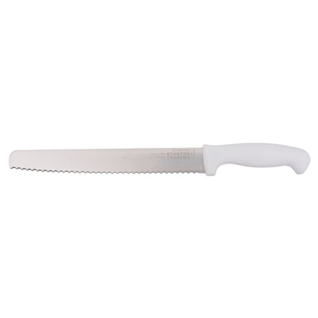Stanton Trading KNV-SLCSER10-WH - Cutting Edge Slicer Knife, 10", Serrated Edge