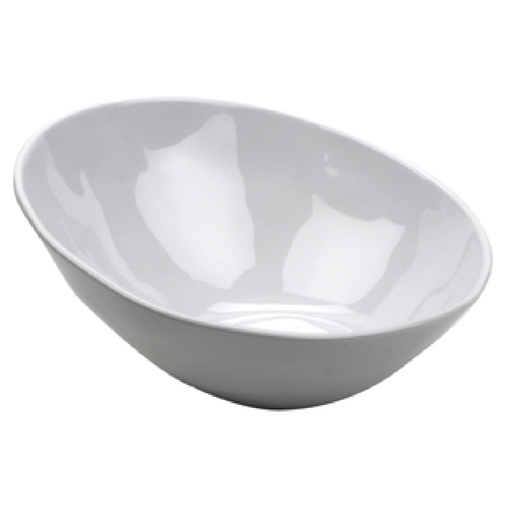 GET Enterprises B-792-AM-W Arctic Mill™ Entrée Bowl 24 Oz. (1-3/10 Qt. Rim-full) 9-1/5" Dia. X 2-3/4"H Front X 4-3/4"H Back