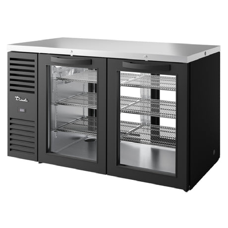 True Refrigeration TBR60-PTSZ1-L-B-GG-GG-1 Refrigerated Back Bar Cooler Pass-thru