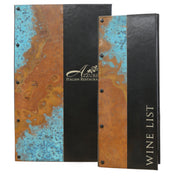 Risch VENETIAN-4V 4.25X14 Venetian Menu Cover 4-1/4" X 14" Booklet
