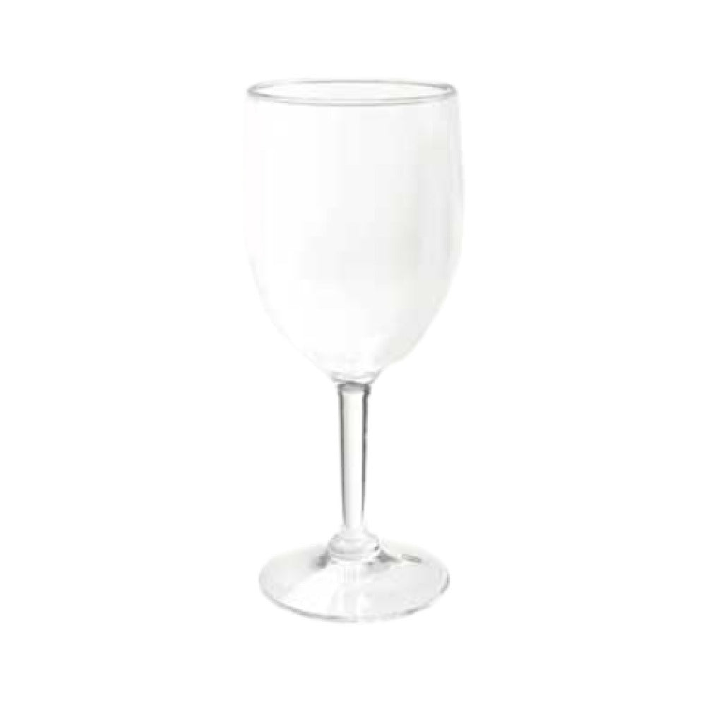 GET Enterprises SW-1404-1-SAN-CL Wine Glass 8 Oz. (8.8 Oz. Rim Full) 2-3/4" Dia. X 7"H