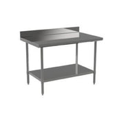 Atosa USA, Inc. ST2460ECB4 - MixRite Work Table, 60"W X 24"D X 38"H, 4" Backsplash