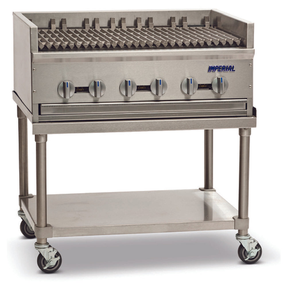 Imperial PSB48_NAT Pro Series Charbroiler Gas Countertop