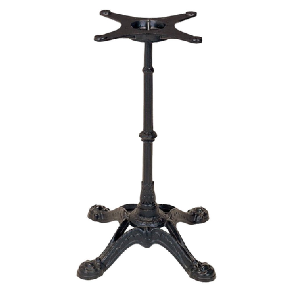 JMC Furniture TABLE BASE CAST IRON-TT-107 TT Table Base Indoor Use 24" Cross Base X 28"H