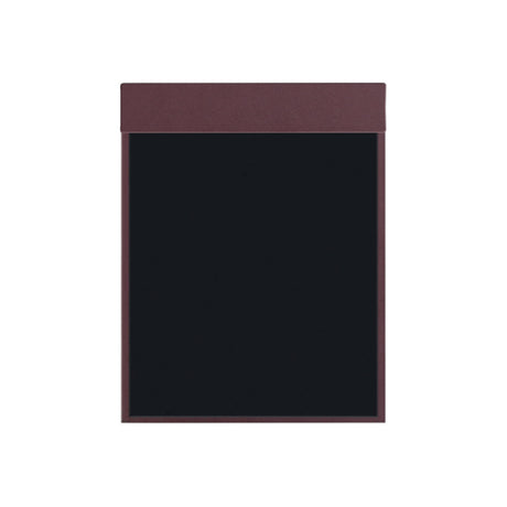 Risch MMB-IRI 8.5X11 Iridescent Shimmer Faux-leather Magnetic Menu Board (specify Color)