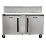 Traulsen CLPT-6024-SD-RR - Dealer's Choice CLPT Series Mega Top Prep Table Refrigerator