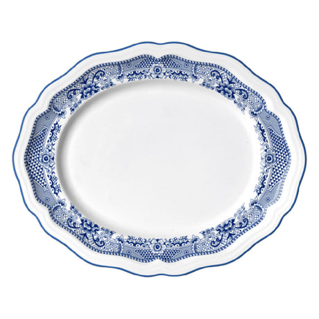 Steelite 62565FP817 Oval Platter 13.0" X 10.5" X 1.0" Adelina