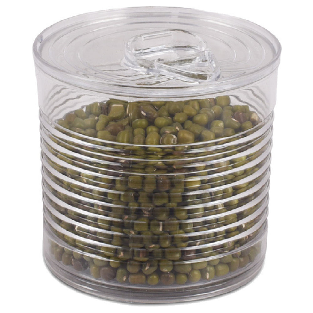 JB Prince RB124 3 Solia Disposable Tin Can 3.7 Oz. 2-2/5" Dia. X 2-3/10"H With Lid