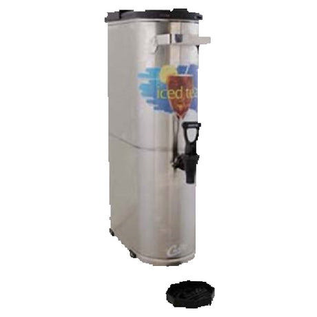 Franklin Machine Products 178-1078 Iced Tea Dispenser 3.5 Gallon Capacity 22" H X 5-5/8"W X15-3/4"D