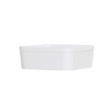 Cal Mil 24130-8-15 Bento Box 8.25"W X 8.25"D X 3"H Square