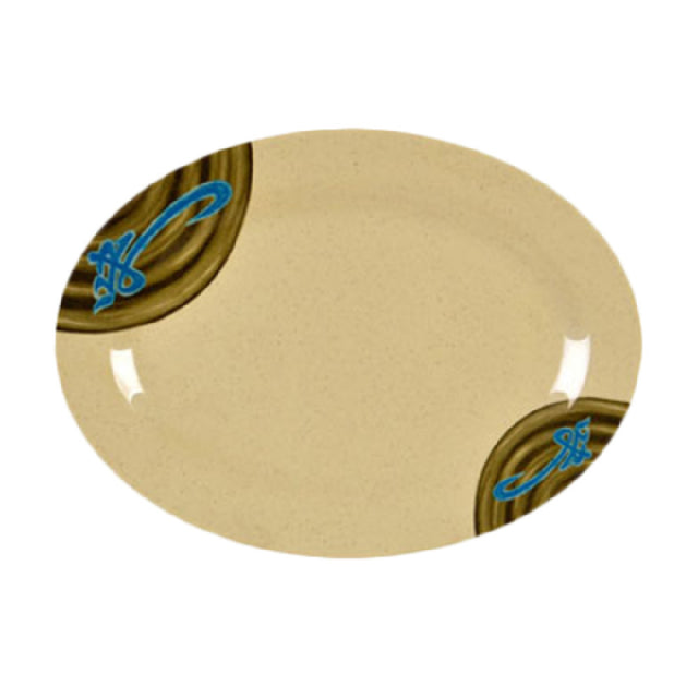 Thunder Group 2010J Platter 9-7/8" X 7-1/4" Oval