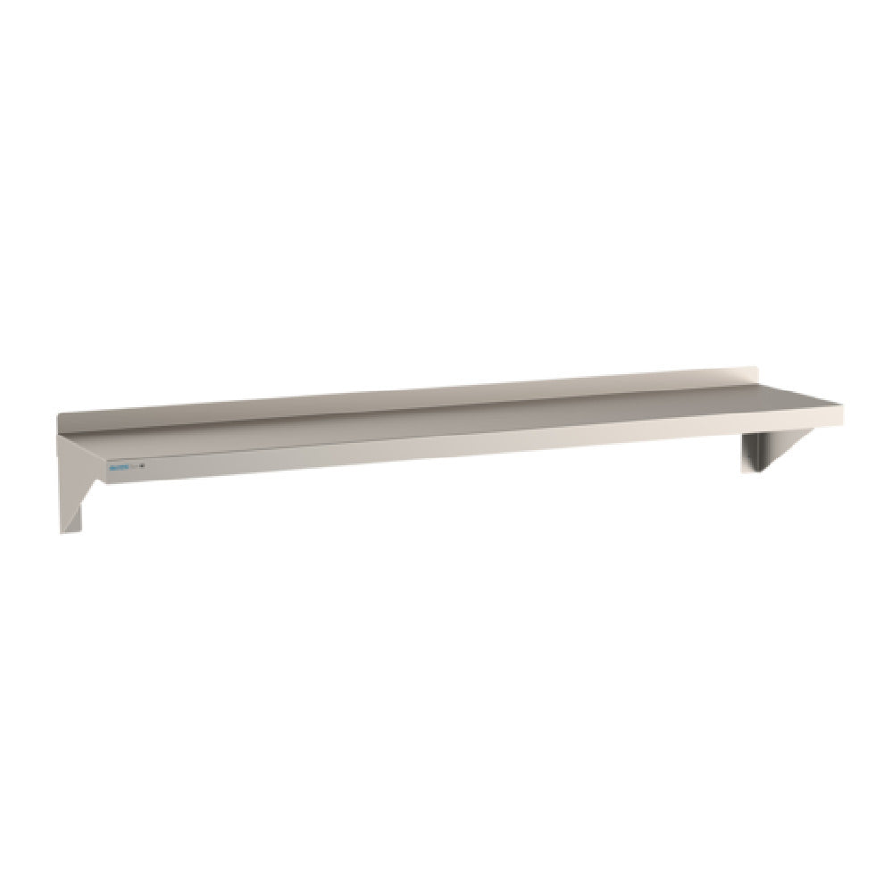 OlympicJWS1572SS Fabricated Wall Shelf 72"W X 15"D (3) Supports