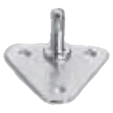 SPG MFP1Y - ISS Modified Foot Plate, May Be Bolted To Floor, Gold Bond® With Antimicrobial Finish