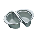 Bon Chef 5202 - Food Pan, 1/2 Oval, 1-3/4 Qt. (56 Oz.) Capacity