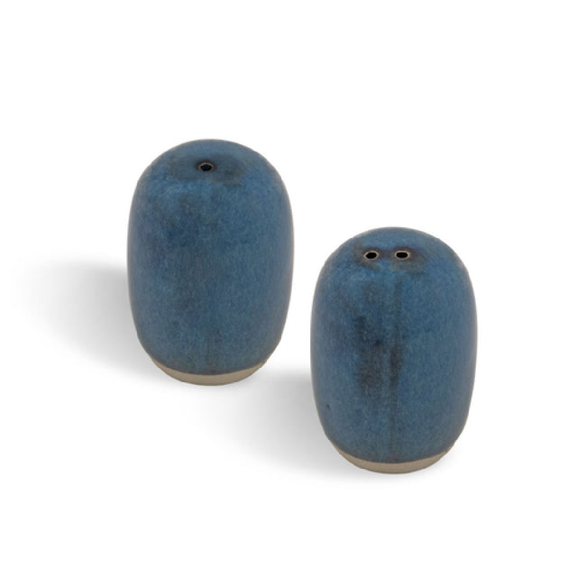 FOH TSP105BLP22 Artefact® Salt & Pepper Shaker Set 2" Dia. X 3"H Round