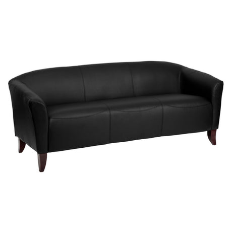 Flash Furniture 111-3-BK-GG Hercules Imperial Series Reception Sofa 72-3/4"W X 29"D X 29"H