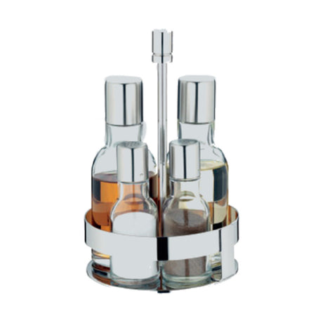 Bauscher Hepp 06.2341.6040 - Oil/Vinegar Set, Includes: 5-1/2" Dia. X 8-1/2"H Stand