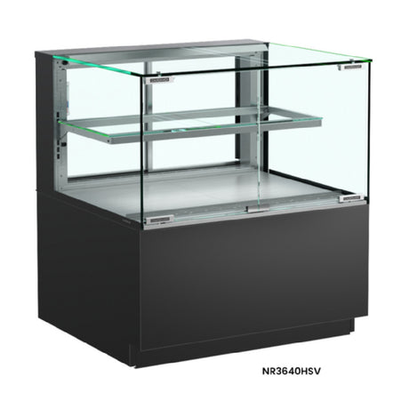 Structural Concepts NR4840HSV Reveal® Service Heated Display Case Freestanding