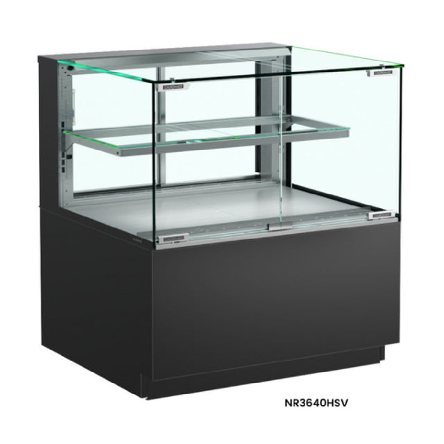 Structural Concepts NR3640HSV Reveal® Service Heated Display Case Freestanding