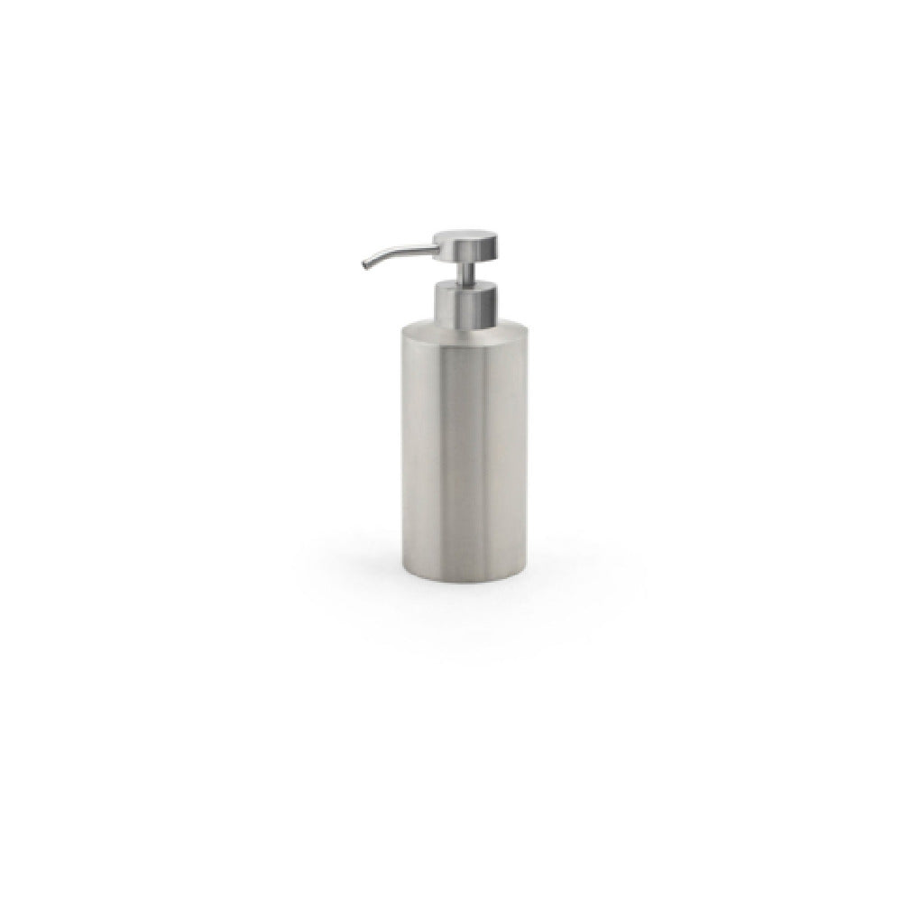 FOH RSP015BSS22 12oz Brushed Stainless Pump Silver With Low Profile Brushed Top