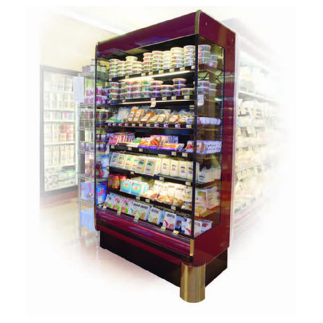 Hussmann RGD2472-6-S Gondola Insert Display Case Refrigerated Self-service